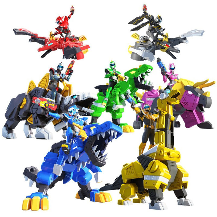 Newest Mini Force Transformation Toys Action Figures MiniForce X Simulation Animal Dinosaur Deformation Mini Agent Toy BunnyGarden