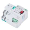 Practical product Dual-Power Automatic Transfer Switch 2P 100A Household 35mm Rail Installation. 