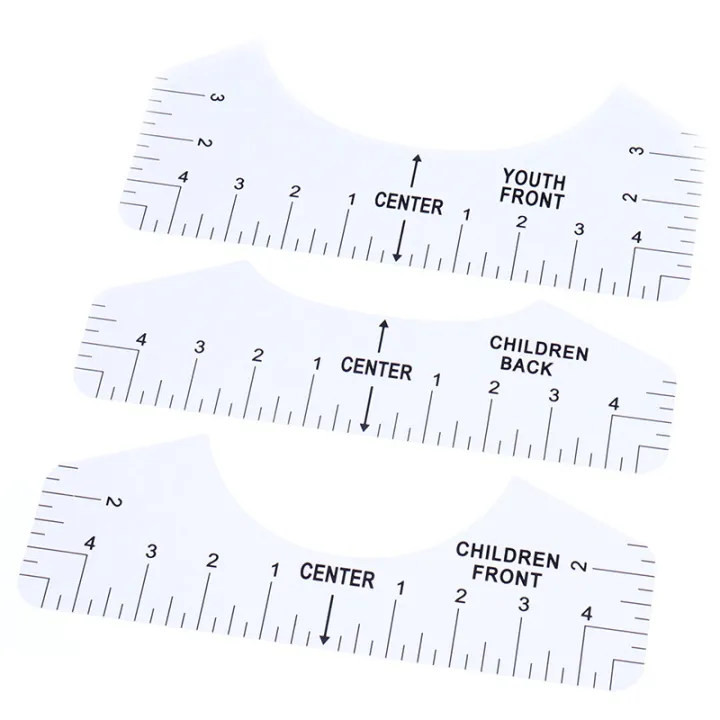 8%20Pcs%20T-shirt%20Ruler%20Guide%20V%20Neck%20Alignment%20Tool%20To%20Center%20Designs%20Measurement%20-%20Image%204