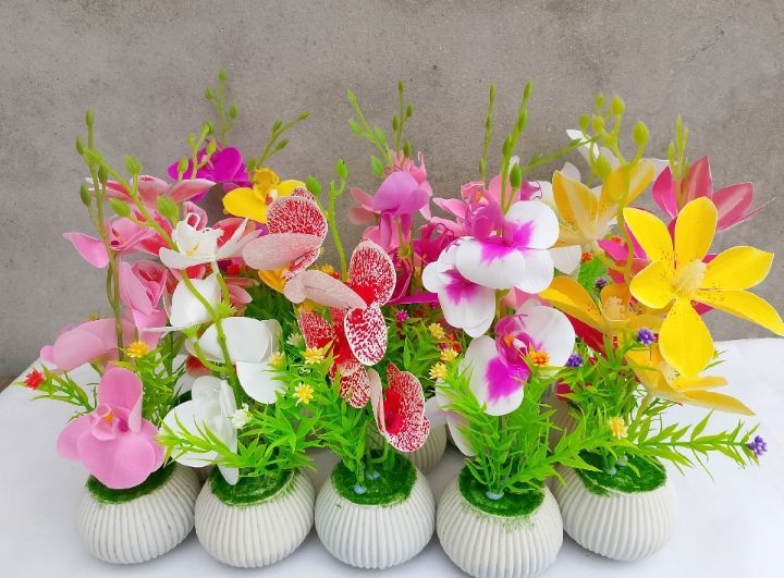 Orchid%20flower%20Artificial%20rubber%20tree%20plant%20for%20home%20decoration.%20flower,%20flowers,%20grass,%20hanging,%20wall,%20leaf,%20carpet,%20pot,%20cutter,%20light%20stand,%20indoor%20-%20Image%202