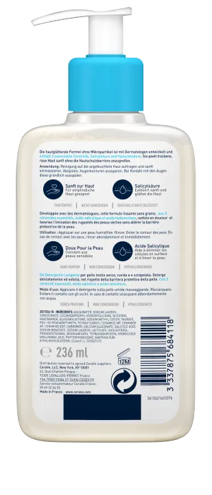 CeraVe%20SA%20Gl%C3%A4ttende%20Reinigung%20Cleanser%20236ml%20-%20Image%203