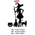 【Mary DAI Store】Cute Witch Car stickers for the car  car accessories car decoration. 