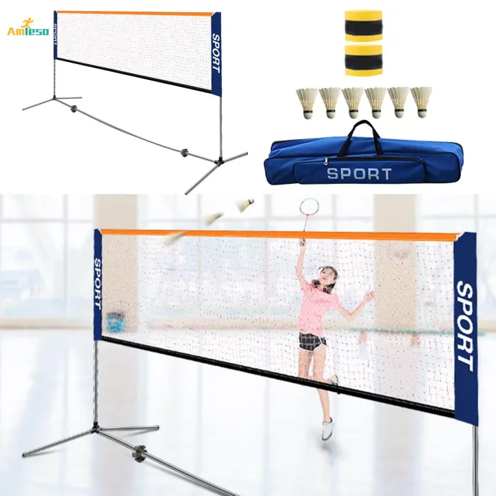 Badminton%20Pickleball%20Net%20Set%20Multifunctional%206%20Badminton%20for%20Soccer%20Indoor%206.1m%20Width%20-%20Image%202