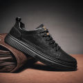 New Fashion Men's shoes Trendy Sneaker Waterproof Shoes for men Work Shoes Leather - Sneakers For Men.