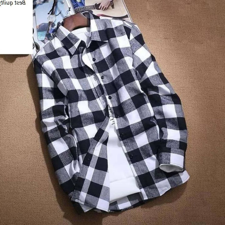 Men's%20Casual%20Check%20Shirts%20Trendy%20Men's%20Stylish%20And%20Fashionable%20Long%20Sleeve%20Smart%20Looking%20Fashion%20Shirts%20-%20Image%203