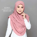 Hijabi Queen 2-Face Instant Ready Hijab For Women -  Hijab Collection - Hijab Collection - Hijab. 