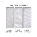 Cat Litter Sifting Pet Cleaning Stainless Steel Cats Sand for Puppy Mesh 3.8X3.8mm. 