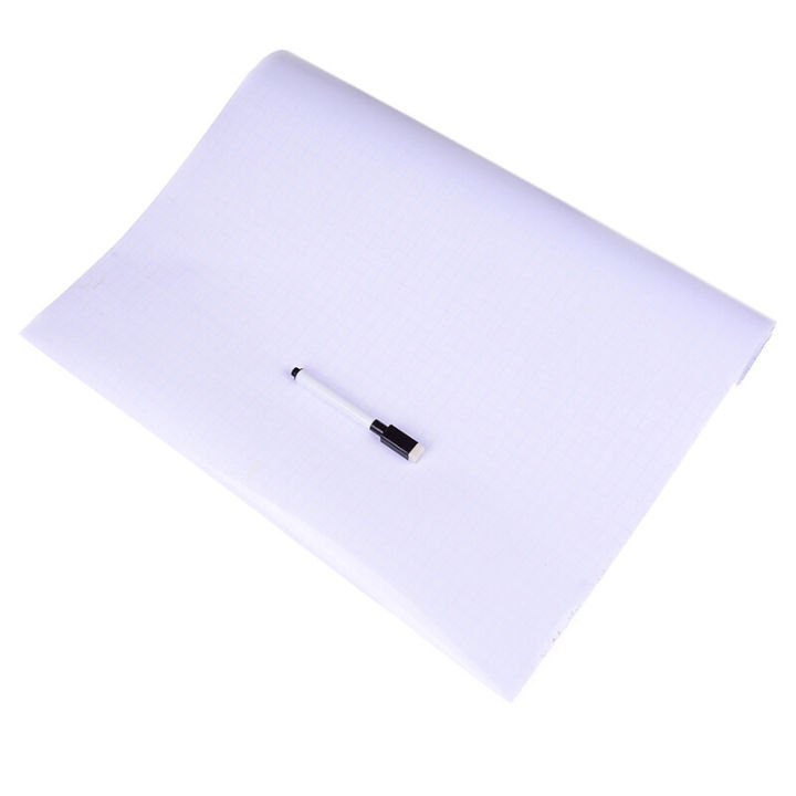 Removable WhiteBoard Wall Paper Sticker Dry Erase Office Vinyl Decor Decal