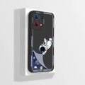 For OPPO Reno 7 4G Case CPH2363 Cute Panda Cover Liquid Soft Silicone Funda For OPPO F21 Pro CPH2461 Coque F21s Pro 4G TPU Case PCardiaCP.