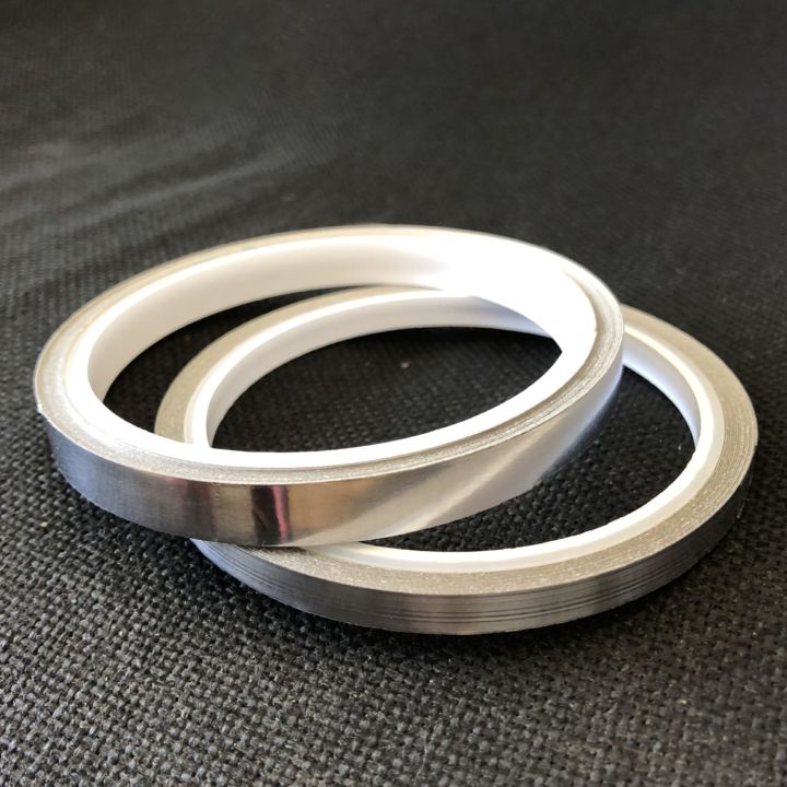 Tennis%20Racquet%20Lead%20Tape%20Weight%20Silver%20Self-Adhesion%204%20Meter/Roll%20Add%20Weight%20&%20Power%20To%20Racquet%206.35Mm%20-%20Image%202