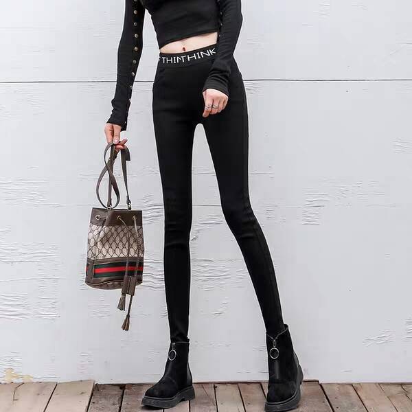 Ripped%20Leggings%20Women's%20Outer%20Wear%20Spring%20and%20Summer2022New%20Korean%20Style%20High%20Waist%20Slimming%20and%20Tight%20Internet%20Celebrity%20Skinny%20Magic%20Pants%20-%20Image%202