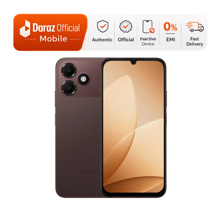 OPPO A6c 4GB/64GB | 6.75" 120Hz Display | Official
