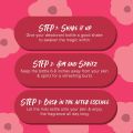 Secret Temptation Pink Deodorant for Women, Long Lasting Floral Fragrance for Office Wear, 50 ml. 