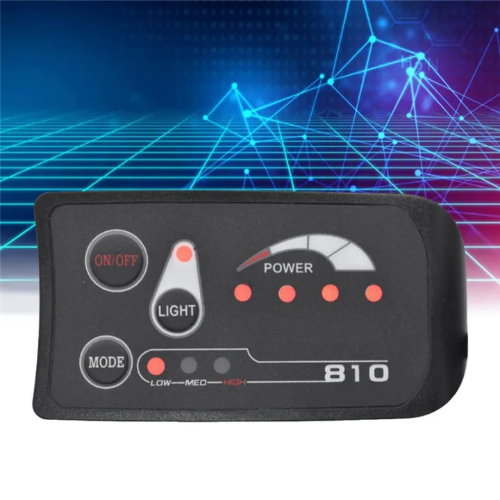 5PIN%20S810%20E-Bike%20Meter%20LED%20Display%20IP65%2036V%20UART%20For%20Electric%20Bike%20Electric%20Bicycle%20Meter(36V)%20Replacement%20Parts%20-%20Image%205