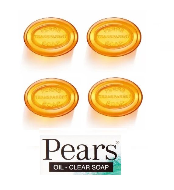 Pears, Pure and Gentle, ( Pack of 4 ), 75g Each (England)