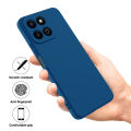 Honor X7c Phone Case Ultra Slim Shockproof Matte Luxury Rubber Skin Liquid Silicone Case For Honor X7c Back Cover.