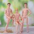 Children Gift Moveable Jointed Ken Doll Body Prince Male Rotatable Male Nude Body Multi-Joint Flexible Move Doll Toys Doll DIY. 