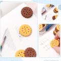 6pcs/set Eraser cute cartoon biscuit shape creative learning stationery children primary school supplies prizes school gift. 
