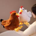 Hot 30/40CM Simulation Plush Toys Stuffed Soft Chicken Dolls Animal Poultry Pillow Funny Home Cushion Decor Birthday Gift. 