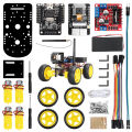 Robot Starter Kit For Arduino Programming with ESP32 Camera and Codes Learning Develop Skill Basic Version. 