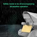 24GHZ Motorcycle Blind Spot Detection Motorcycle Millimeter Wave Sensor Lane Change Assist System IP67 BSD Blind Spot Monitoring. 