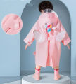 New Children Raincoat Cartoon Thickened Waterproof EVA Rain Coat Kids Transparent Tour Waterproof Rainwear Rain coats. 