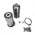 5inch Prefilter 304 Stainless steel hot water filter housing DN15 DN20 DN25 for high temperature high flow water filter housing. 