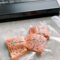 Black Electric Vacuum Sealer Sous Vide Food Saver With 5pcs Free Bags Automatic Commercial Household Packer Perfect Gift.