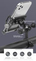 GUB PLUS 15 Phone holder for bicycle aluminum alloy mobile phone holder riding equipment rotating navigation rack.