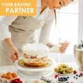 Cake Decorating Turn Table 28cm - White. 