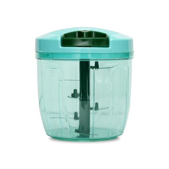 Manual Hand Pull Vegetable Chopper – Food Cutter, Onion & Garlic Slicer, Mini Food Processor