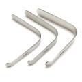 Stainless Steel L-Shape Tongue Depressor (Set of 3 Pieces). 