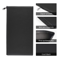 Money Bags with Zipper Money Bags Parts for Cash, Money Pouch,Cash Bag,Money Bag,Bank Bag,11X6.1 Inch,2Pieces. 