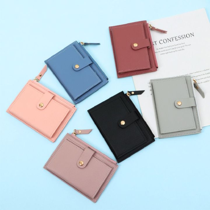 Women%20Credit%20Card%20Holder%20Bags%20Fashion%20Small%20Wallet%20Purse%20Solid%20Color%20PU%20Leather%20Mini%20Coin%20Purse%20Wallet%20-%20Image%205