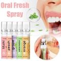 20ml Portable Oral Fresh Spray Mouth Freshener Fruit Flavor Unisex Mouth Freshener Fresh Breath Remove Oral Odor Smoke Oral Care.