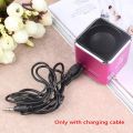 Digital FM Radio Mini Radio Receiver LCD Display Wireless Walkman Portable Speaker Support SD/TF Card For PC Phone Music Player. 