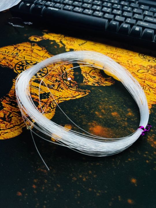 1 Bundle Clear Thread Jewelry Making Cord Accessories Plastic Naylon Thired Rog Suta Jewellery accecerise Size 30