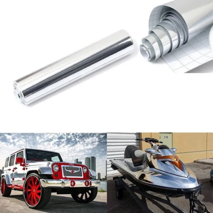 1Pc%20Silver%20Car%20Body%20Film%20Chrome%20Mirror%20Vinyl%20Wrap%20Film%20Car%20Stickers%20Decor%20Decal%20Wrap%20Covering%20Car%20Exterior%20Styling%20Accessories%20-%20Image%204