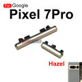 【Hot New Release】 Google Pixel 7 Pro Volume & Power Button Replacement Parts - Lemongrass, Snow, Obsidian, Hazel Colors. 