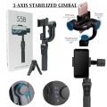 S5B 3 Axis Bluetooth Handheld Gimbal Stabilizer Cellphone Video Record Smartphone Gimbal For Smartphone Action Camera. 