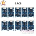 Tp4056 5Pcs Lot 18650 Lithium Battery Charging Board Module Charger Modules TP 4056 (5pcs).
