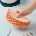 Heat Insulation Silicone Table Mat  Waterproof Tableware Potholders Insulation  High Quality Non-slip Drink Cup Placemat  Oil-proof Bowl Mat Kitchen Tool. 