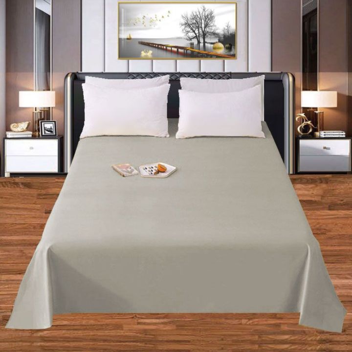 1Pc%20Thick%20100%25%20Cotton%20Flat%20Sheet%20Solid%20Color%20High%20Quality%20Bed%20Sheet%20Various%20Sizes%20Can%20Be%20Customized%20-%20Image%203