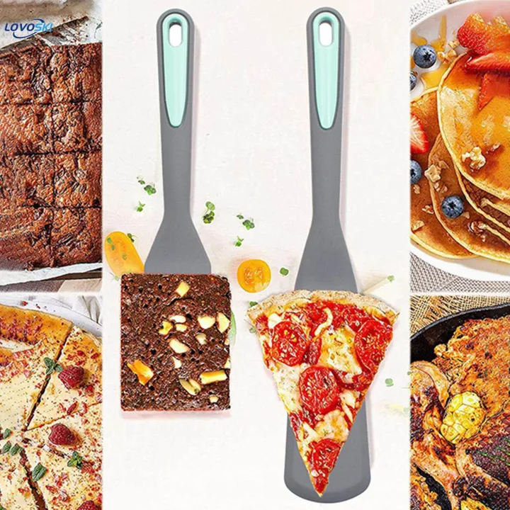 2x%20Cooking%20Spatula%20Set%20Silicone%20Nonstick%20Heat%20Resistant%20Steak%20Frying%20Turners%20-%20Image%202