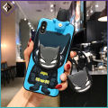 Spider Man Casing Samsung Galaxy S3 S4 S5 S6 S6 edge Cartoon Batman Phone Case Samsung Galaxy S6 edge Plus S7 S7 edge S8 Iron Man Captain Marvel The Avenger Superhero Silicone Cover with Bracket Holder Lanyard. 