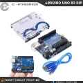 Arduino UNO R3 (DIP) Development board With USB cable, for robotics & automation project.. 