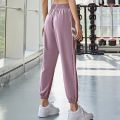 Women Sweatpants Elastic High Waist Sports Pants Workout Side Striped Running Training Trousers Fitness Yoga Jogger Pants.