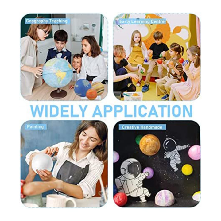 Solar%20System%20Project%20Kit,%20PlanetModel%20Crafts%2014%20Mixed%20Sized%20Polystyrene%20Spheres%20Balls%20for%20School%20Science%20Projects%20-%20Image%204