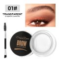 Non-Smudging, Long-Lasting Eyebrow Pencil Gel - Styling Cream for Perfect Eyebrow Shaping and Definition, Ensuring a Natural and Professional Look All Day Long. 