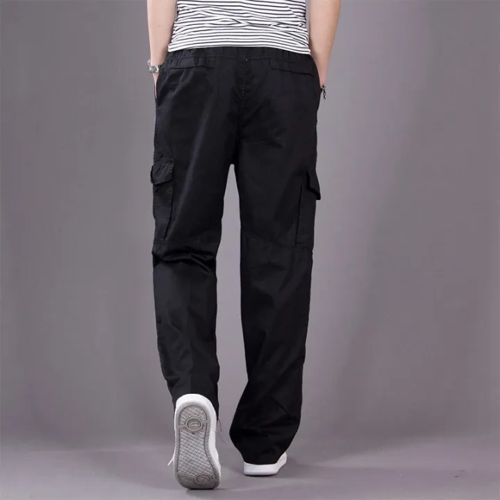 summer%20autumn%20Men%20casual%20cket%20cargo%20zipper%20pants%206XL%207XL%208XL%2010XL%2012XL%20large%20size%20pants%20streetwear%20out%20door%20Straight%20trousers%20-%20Image%202